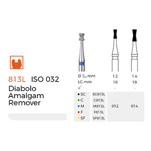 Diamond Dental Burs（M813L）