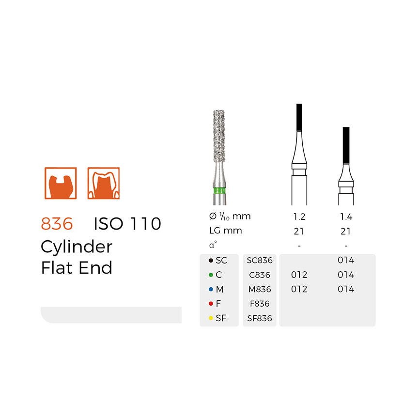 Diamond Dental Burs(C836)