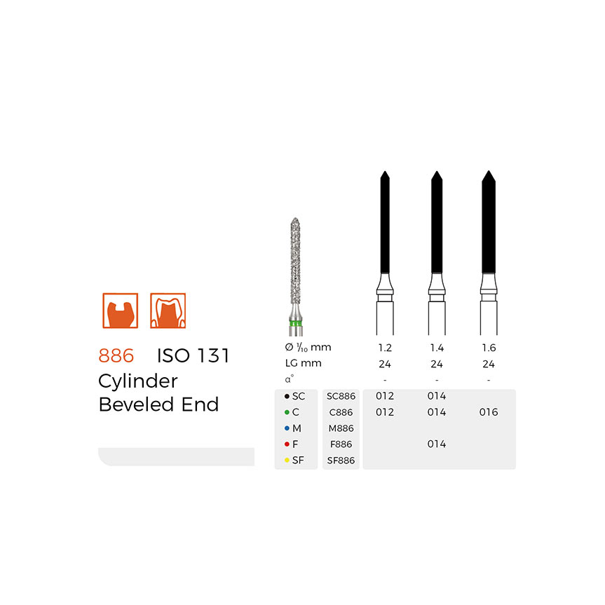 Diamond Dental Burs(C886)