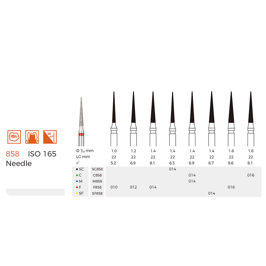 Diamond Dental Burs(C858)