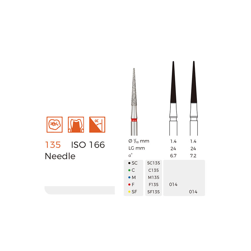 Diamond Dental Burs(SF135)