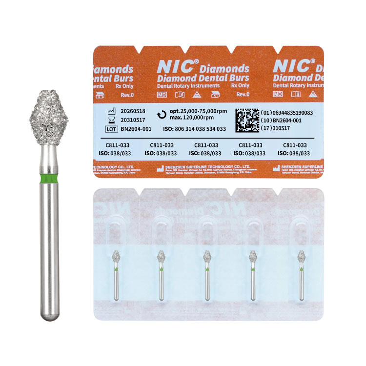Diamond Dental Burs(C811) - 图片 4