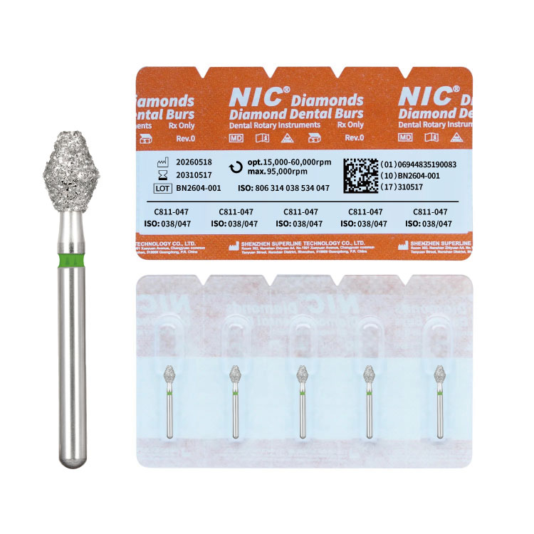 Diamond Dental Burs(C811) - 图片 3