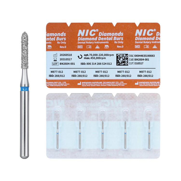 Diamond Dental Burs(M877) - 图片 3