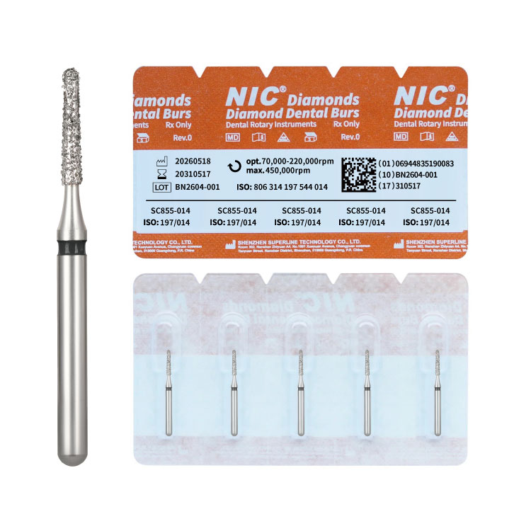 Diamond Dental Burs(SC855) - 图片 4